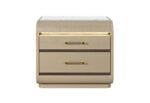 GENESIS GOLD NIGHTSTAND WITH LED