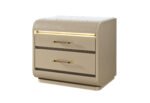 GENESIS GOLD NIGHTSTAND WITH LED - Image 2