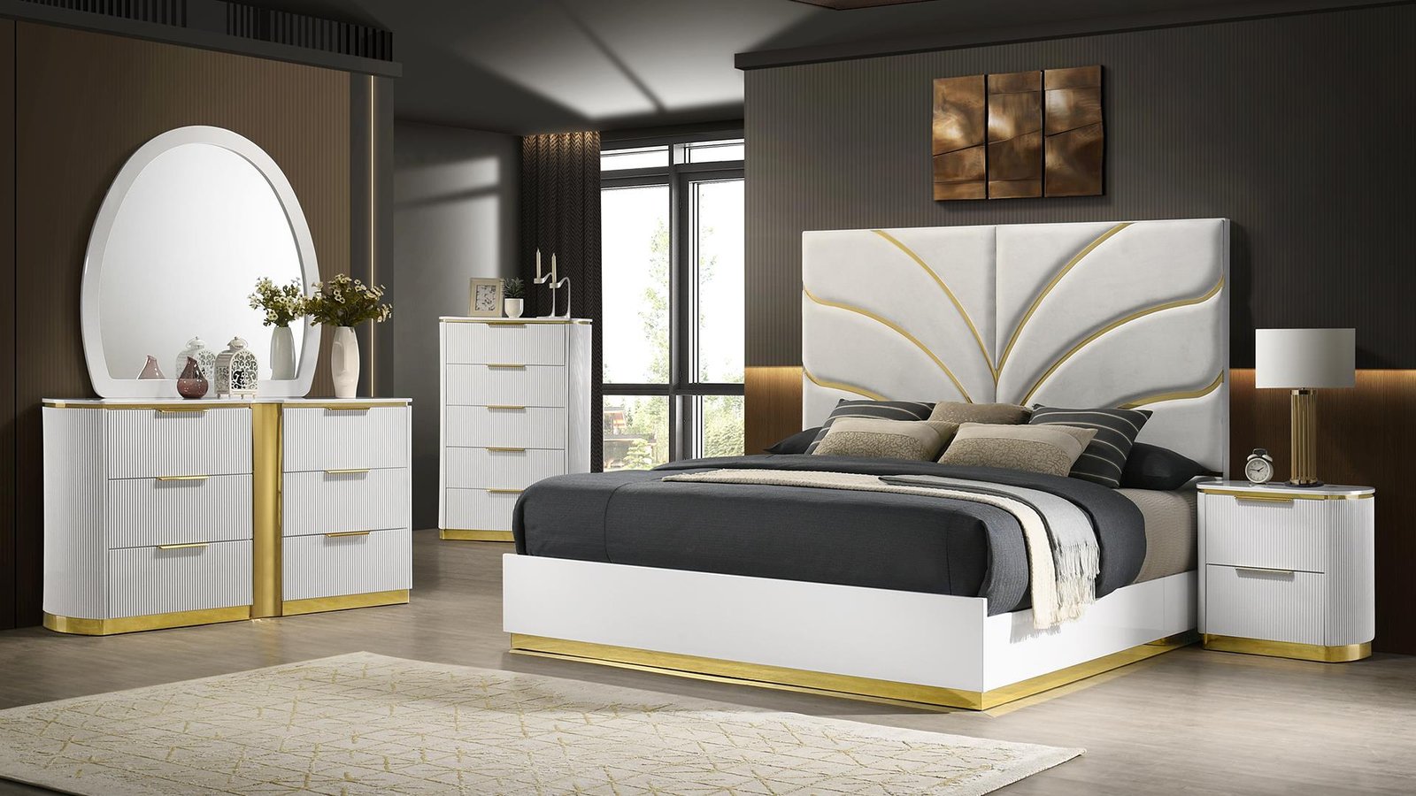GIOVANNI_MAIN_IMAGE_99_1500_975.jpg GIOVANNI QUEEN 5PC BEDROOM SET - Image 1