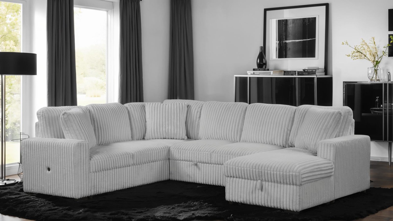Grande_Sectional_Gray_1500_975.jpeg GRANDE SECTIONAL GRAY - Image 1