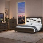 HARMONY BROWN FULL BED GROUP