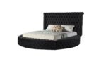 HAZEL QUEEN 4 PC BEDROOM SET IN BLACK - Image 4
