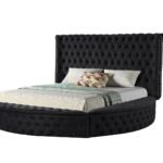 HAZEL KING BED BLACK