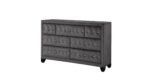 SOPHIA FULL 4 PC BEDROOM SET IN GRAY - Image 6