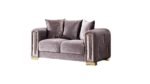 IMPREZA 2 PC Living Room Sets IN SILVER - Image 3