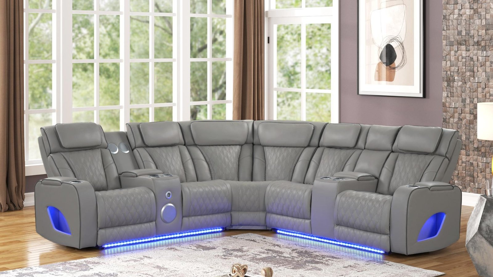 Image_20241030222436_1920x1080_1500_975.jpg FORTUNER SECTIONAL GRAY - Image 1