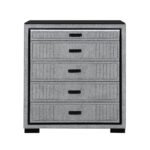 ISABELLA GREY CHEST WITH LED