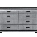 ISABELLA GREY DRESSER WITH LED