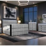 ISABELLA GREY KING BED GROUP