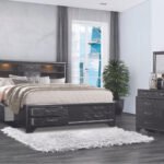 JORDYN GREY KING BED GROUP