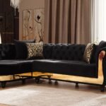 JULIA SECTIONAL SOFA BLACK