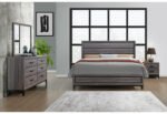 KATE FOIL GREY NIGHTSTAND - Image 3