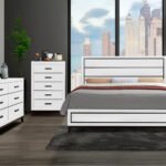 KATE WHITE QUEEN BED GROUP