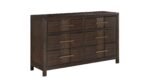 KENZO KING 5 PC BEDROOM SET IN WALNUT - Image 4