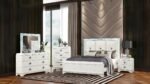 LAGUNA KING 4 PC BEDROOM SET IN OFF WHITE