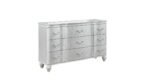 EROS QUEEN 4PC BEDROOM SET SILVER - Image 4