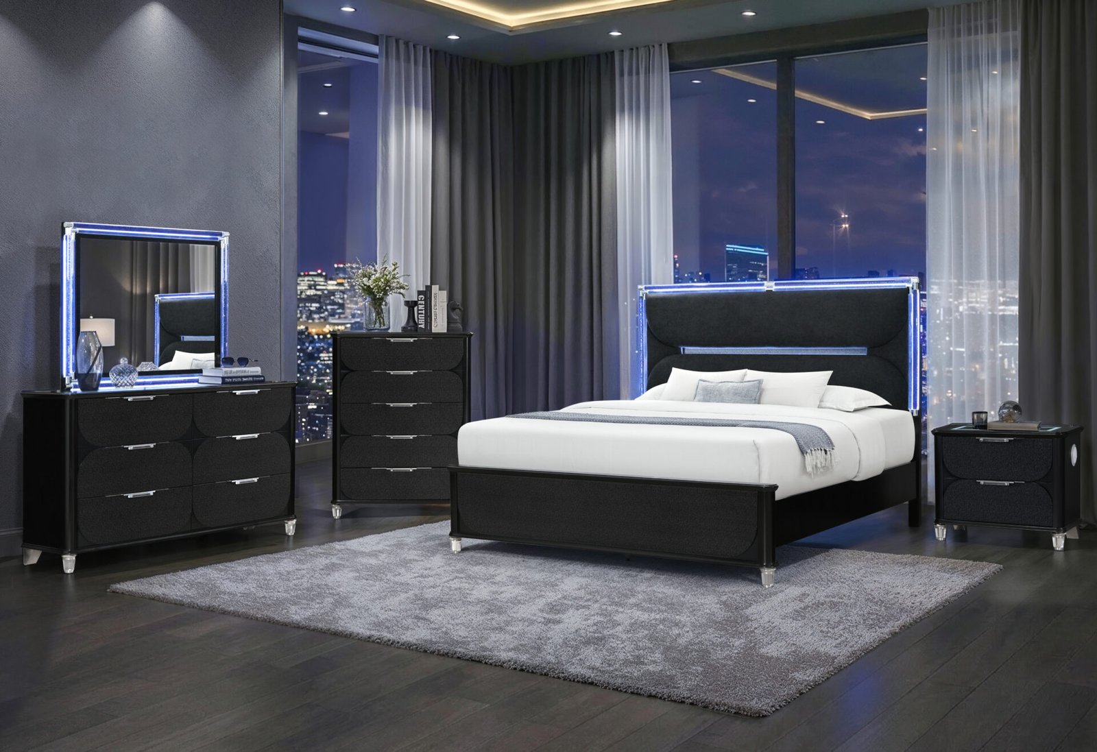 LANDO-BLACK-KBG-RSC-3.jpg LANDO BLACK QUEEN BED GROUP - Image 1
