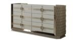 LATOYA KING 5 PC BEDROOM SET BEIGE - Image 4