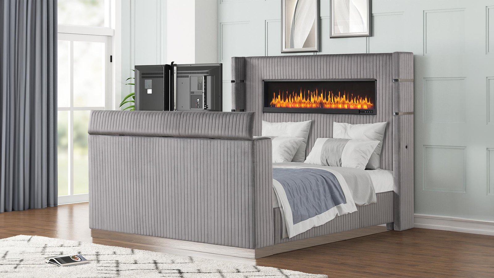 LAVISH_BED_1920_1080_53_87_1500_975.jpg LAVISH QUEEN BED GRAY - Image 1