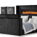LAVISH KING BED BLACK