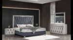 LAVITA KING 4 PC BEDROOM SET IN GRAY