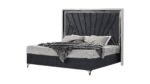 LAVITA KING 4 PC BEDROOM SET IN GRAY - Image 3