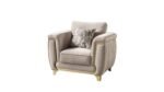 LEENA 2 PC Living Room Sets IN BEIGE - Image 4