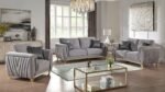 LEENA 2 PC Living Room Sets IN GRAY