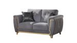 LEENA 2 PC Living Room Sets IN GRAY - Image 3