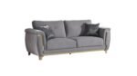 LEENA 2 PC Living Room Sets IN GRAY - Image 2