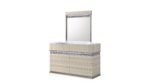LEONOR KING 5PC BEDROOM SET IN GRAY - Image 3