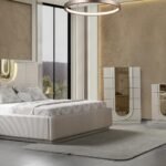 LESLI KING 5 PC BEDROOM SET BEIGE