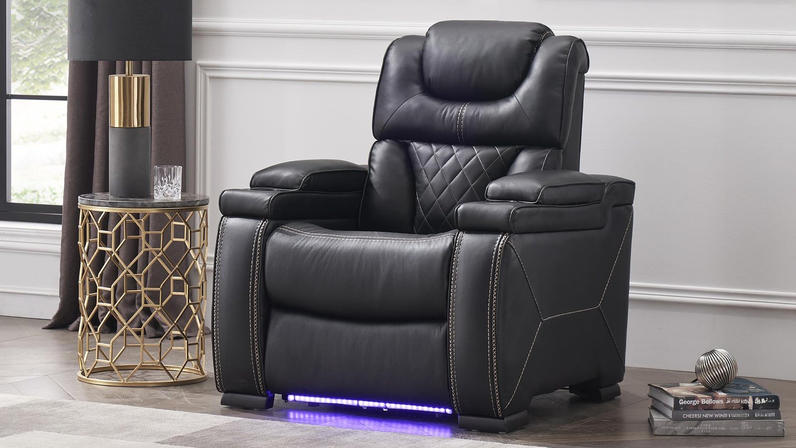 LEXUS_BLACK_3__1920X1080__1500_975.jpg LEXUS RECLINER BLACK - Image 1
