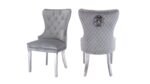 SIMBA STAINLESS STEEL LEGS DARK GRAY - 2 CHAIRS PER BOX - Image 2