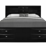 LINDA BLACK KING BED
