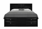 LINDA BLACK FULL BED