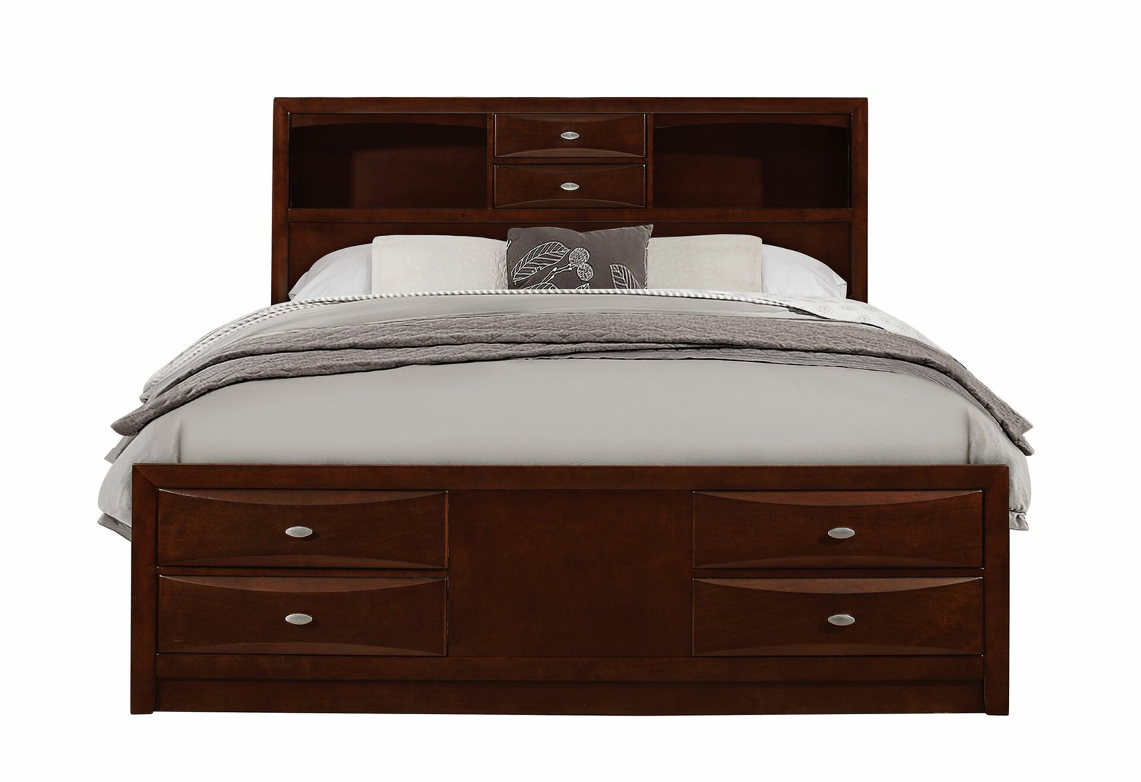 LINDA-MERLOT-BED-FRONT-WB.jpg LINDA MERLOT KING BED - Image 1