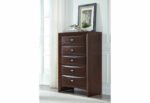 LINDA NEW MERLOT CHEST