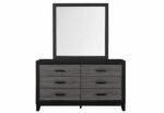 LISBON GREY AND BLACK MIRROR - Image 2