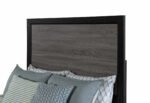 LISBON GREY AND BLACK TWIN BED - Image 2