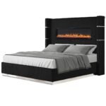 LIZELLE KING BED BLACK