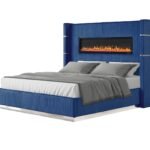 LIZELLE KING BED NAVY