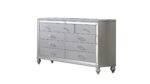 STERLING FULL 4 PC BEDROOM SET IN SILVER - Image 4
