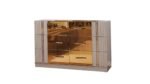 LORENZO QUEEN 4 PC BEDROOM SET IN RIVER SAND GRAY - Image 4
