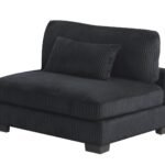 BENTLEY ARMLESS CHAIR - BLACK