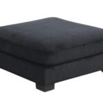 BENTLEY OTTOMAN - BLACK