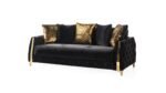 LUST 2 PC Living Room Sets IN BLACK - Image 3