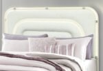 LYRA BEIGE QUEEN BED WITH LED - Image 3