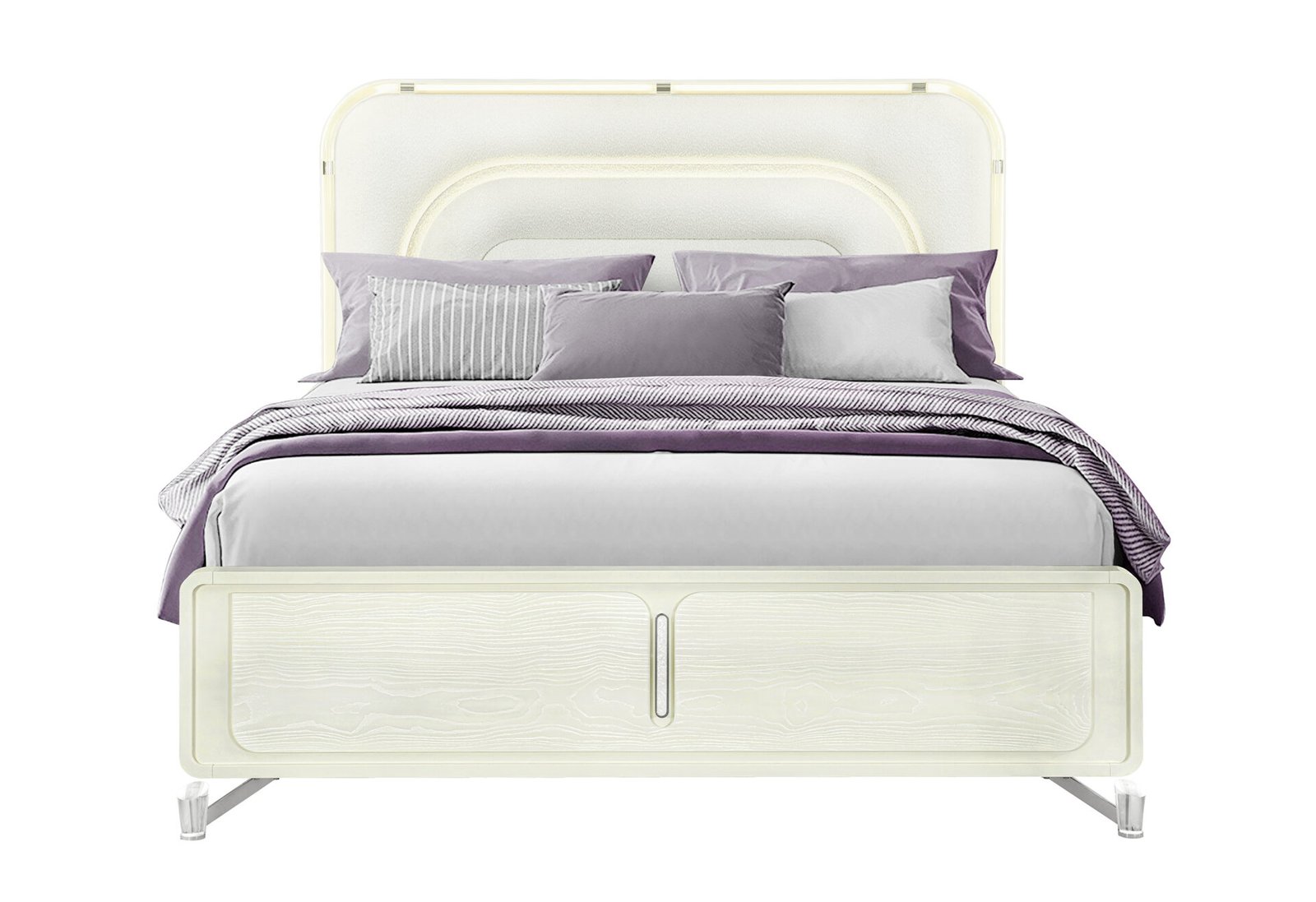 LYRA-BEIGE-KB-1-1.jpg LYRA BEIGE KING BED WITH LED - Image 1