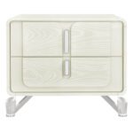 LYRA BEIGE NIGHTSTAND WITH USB
